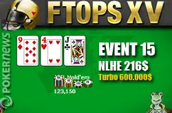 Mardi 16 février Mike 'Tazmaniapwnsyou' Glasser a remporté le tournoi Event #15 NLHE à 216$ des FTOPS XV