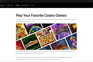 WPT Global Casino desktop