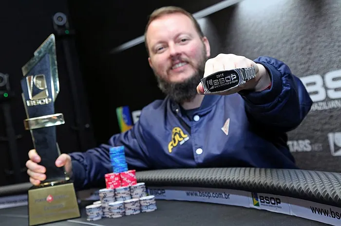 Régis Kogler Campeão do Main Event do BSOP Gramado