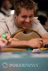 He didn't make that face when he was rivered by the chip leader