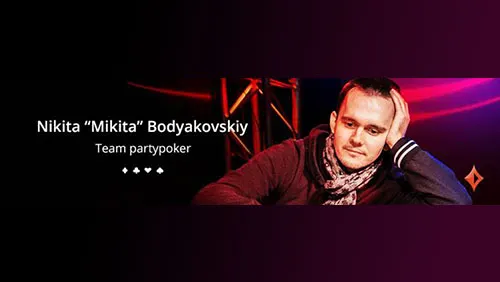 Mikita Badziakouski arrive chez Partypoker 0001