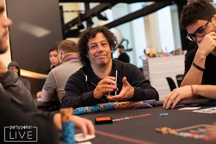 Julio Belluscio é o Chip Leader para o Dia 3 do partypoker MILLIONS South America