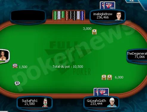 Full Tilt Poker FTOPS XIII Event #19 : 'laburro' laboure le field 101
