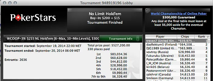 João "Naza114" Vieira no Dia 2 do Evento #37 do WCOOP & Mais 102