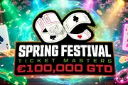 Spring Festival Ticket Masters distribui tickets para freerolls de €3 mil na RedStar Poker