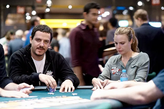 Carlos Mortensen (left): eliminated in 9th place