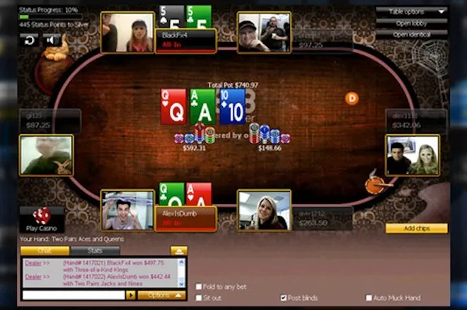 Playing with PokerCam on 888Poker to Benefit Your Game