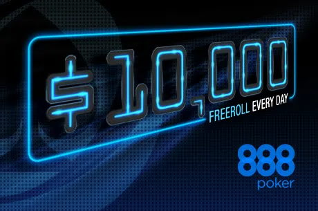Celebrate 888poker's 40 Millionth Tournament With a $10,000 Freeroll Every Day! 0001