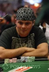 "I had a wet dream about this hand last night," said Jay Huxley.
