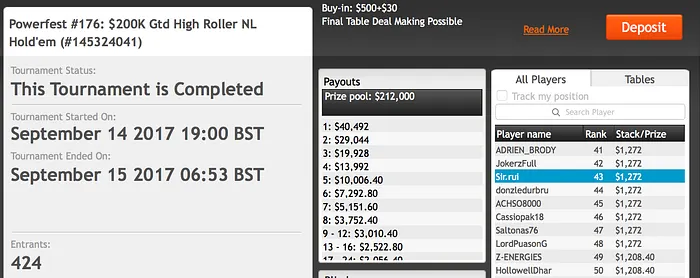 RuiNF Destrói Powerfest e Ganha .358 103