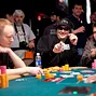 Phil Hellmuth shows Jon Turner the 4 of clubs. Busting Jon out of the tournament