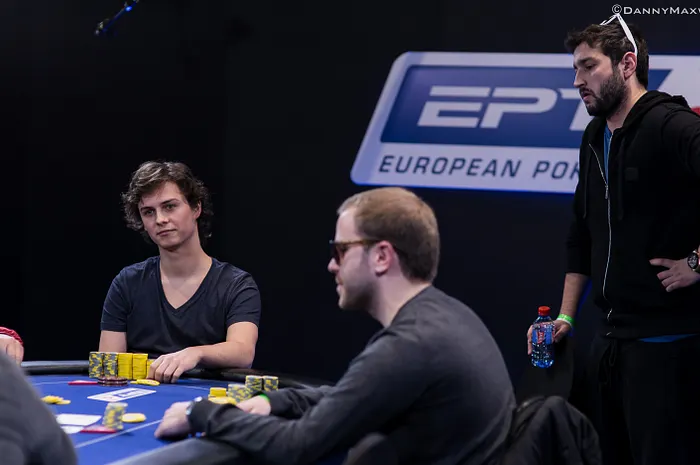 Dominik Panka (left), Michael Tureneic (foreground, center), Ramin Hajiyev (standing, right)