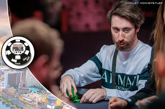 Carlos Henrique no Main Event da WSOP 2023