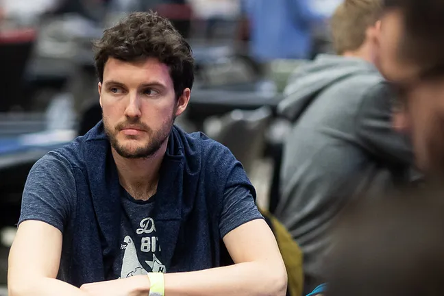 Thomas Boivin is third in chips heading into Day 2