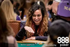 Survivor contestant Shirin Oskooi is enjoying her foray into poker.