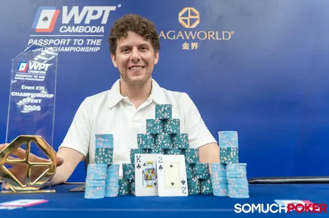 Ari Engel Wins Championship Event at WPT Series in Cambodia
