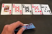 A Royal Flush Draw That Doesn't Get There: Bluff River or Give Up?