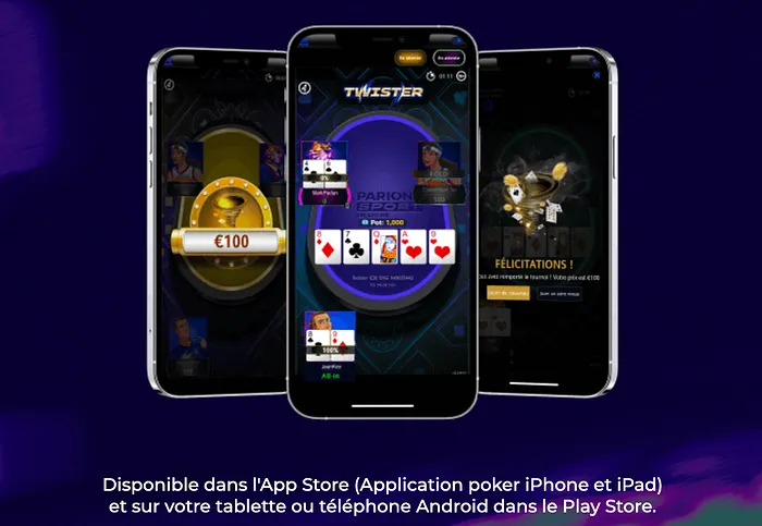Parions Sport Poker App