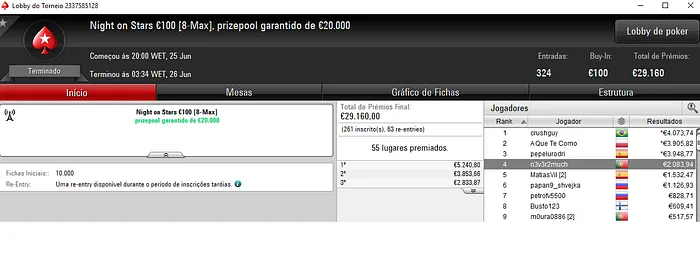 NouLemitSueca Conquista Sunday Special €100 e Fatura €17,504 & Mais 102