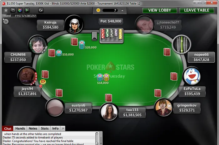 torneio poker online pokerstars