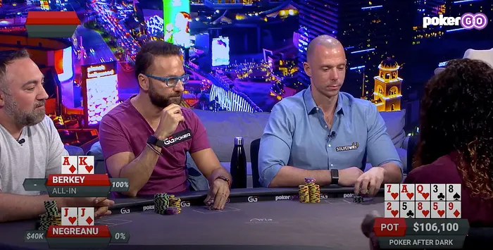 Daniel Negreanu vs. Matt Berkey