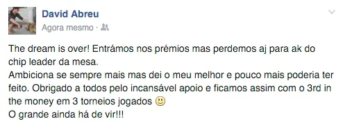 EPT Malta: Jordan (61º) e David Abreu (88º) ITM no Main Event; Sikora Lidera 101