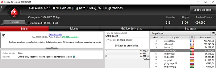 Galactic Series com Bons Prémios para kakiers e allinfinity & Mais 103