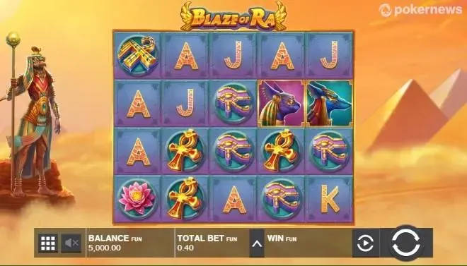 Blaze of Ra - Penny Slot screenshot