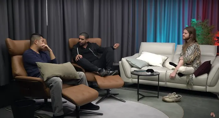 Andy Stacks, David Williams, and Charlie Carrel