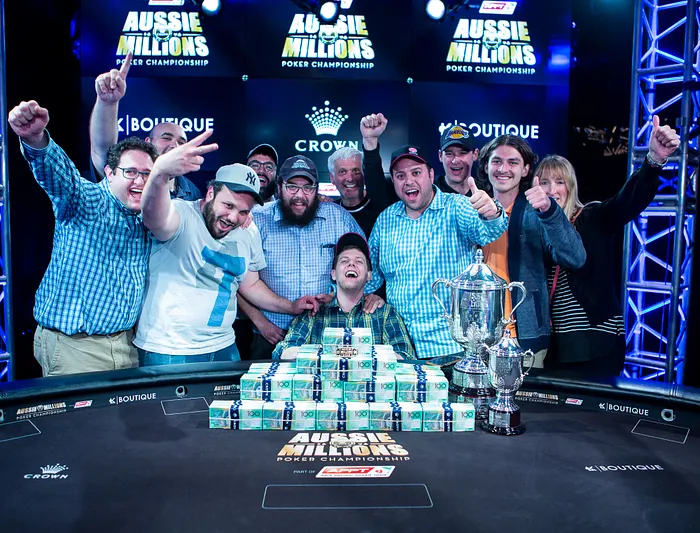 Ari Engel Wins the 2016 Aussie Millions Main Event
