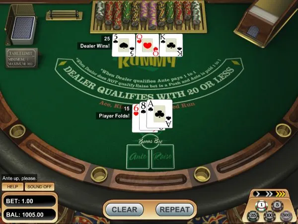 how to play rummy: you fold