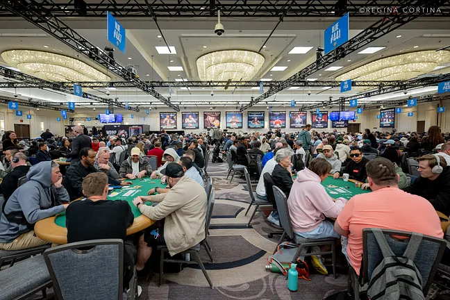 WSOP Tournament Room