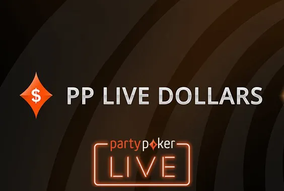 Ganhe PP LIVE Dollars no SPINS do partypoker