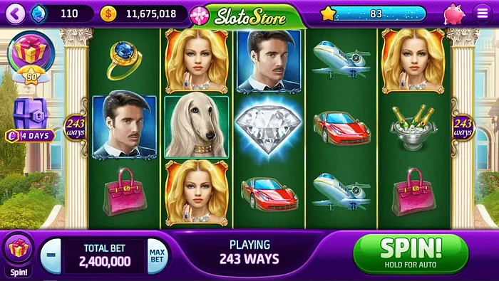 Diamond Life Luckyland Slots