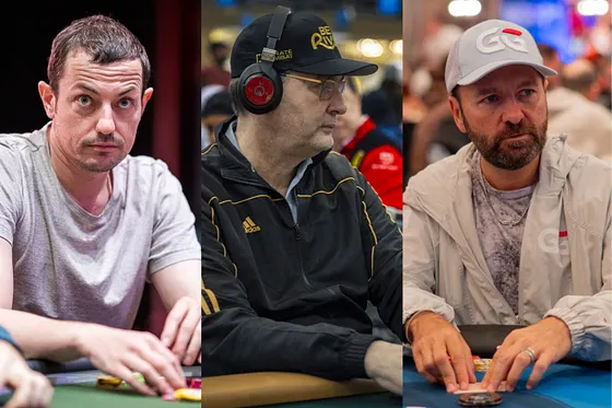 Tom Dwan, Phil Hellmuth and Daniel Negreanu