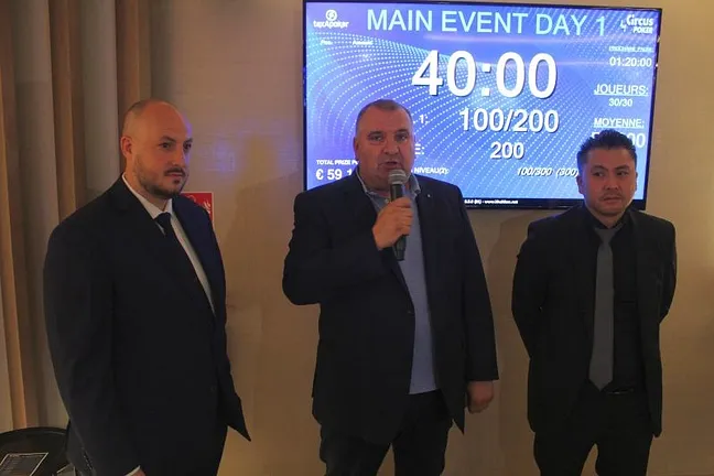 Lancement du tournoi
