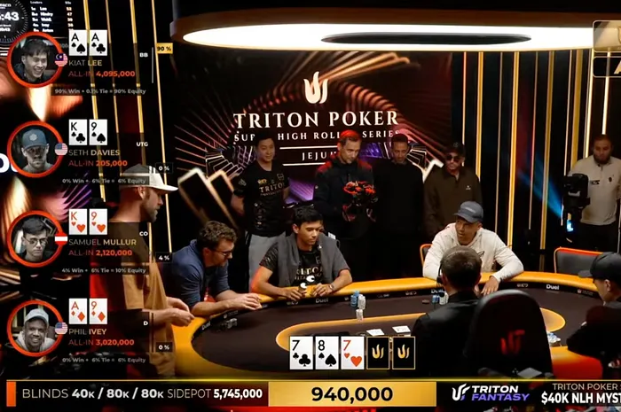 Phil Ivey Runs Into Aces in Wild Four-Way All In Deep in High Roller