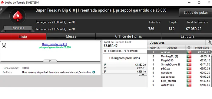 falcao9_19, Wgakiters e jmsdinis10 com Terça Gorda na PokerStars.pt 104