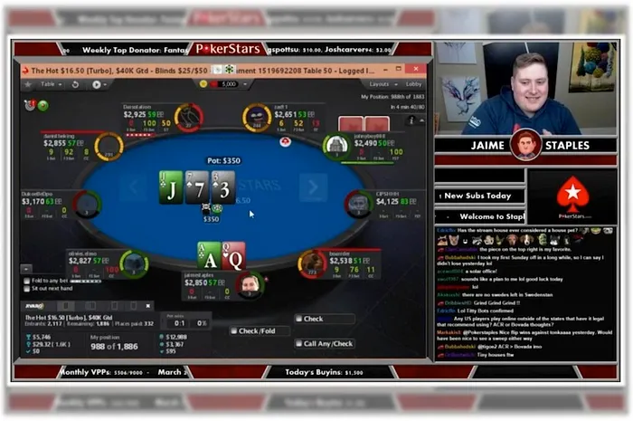 Jaime Staples on Twitch