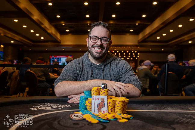 Michael Perrone Wins RGPS Tulsa Event #4: $400 Deepstack