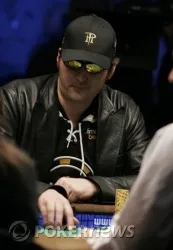 Phil Hellmuth, during Day 1