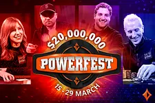 POWERFEST: US$ 20 milhões garantidos entre 15 e 29 de março no partypoker
