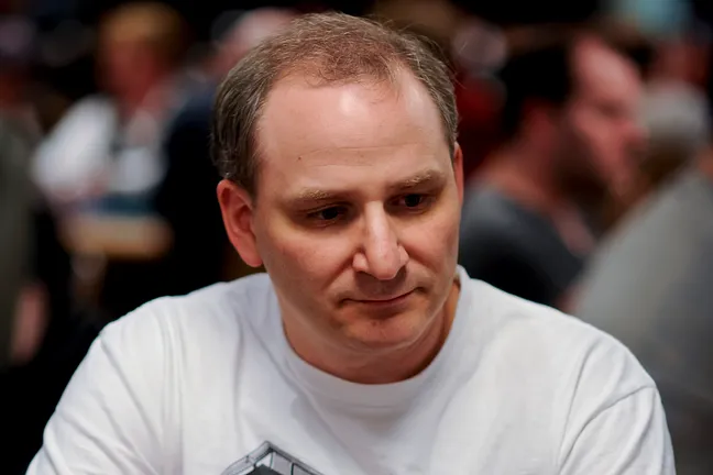 Andy Bloch is among the chip leaders