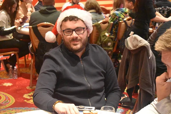 Anthony Zinno in previous poker action.