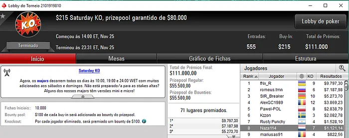 Naza114 Vence o Eliminator Warm Up e faz Mais 3 Mesas Finais 103