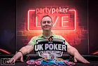 Chris Brice Wins the 2018 partypoker LIVE UK Poker Championships £1,100 Main Event for £187,500