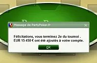 Poker en ligne (.fr) : Leo Laslandes explose le record de gains en tournois (41.838€ en... 102