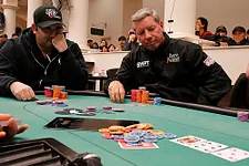 Mike Matusow et Mike Sexton en table finale du WPT Bay 101 Shooting Star