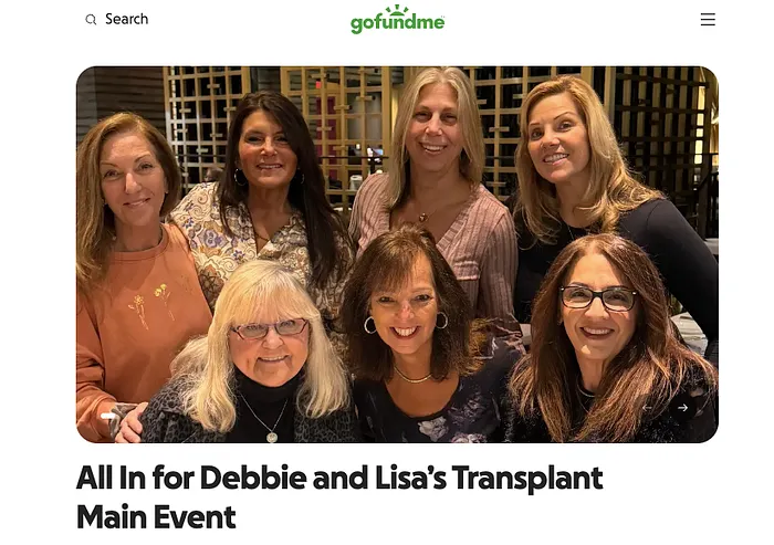 A GoFundMe for poker player Debbie Troncone