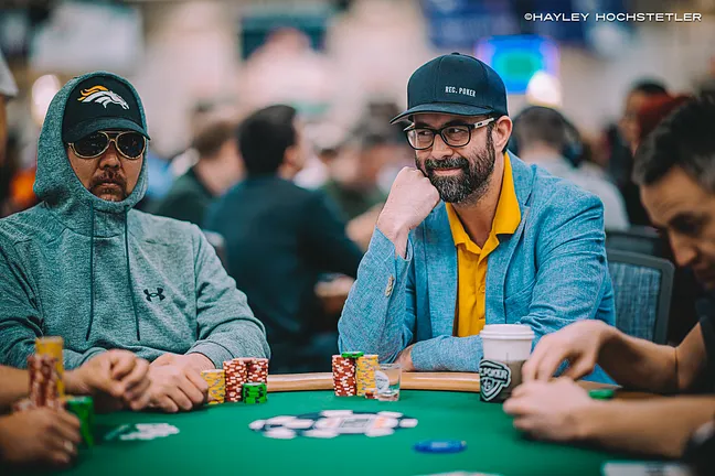 Jim Reid during the 2024 WSOP